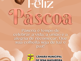 05 de abril: Feliz Páscoa!