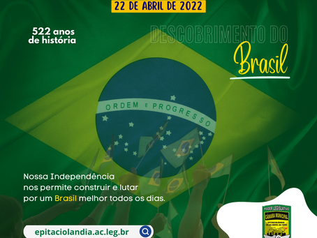 22 de abril: Descobrimento do Brasil