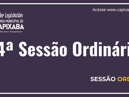 14º Sessão Ordinária