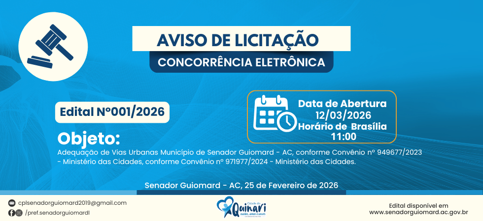 Adequação de Vias Urbanas - Convênios N°949677/2023 e n°971977/2024