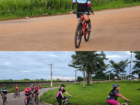 Passeio ciclístico marca as celebrações do Dia Internacional da Mulher em Senador Guiomard