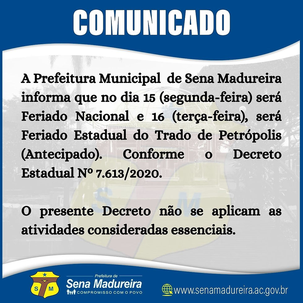 Comunicado