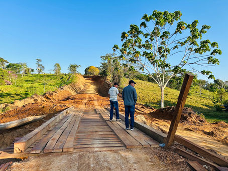 Prefeitura reconstrói Ponte do Caxias e garante melhorias no Ramal do Icuriã