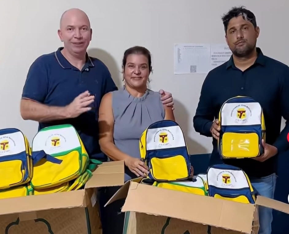 Prefeito Gerlen Diniz: “Todas as crianças da Rede Municipal vão receber mochilas, uniformes e outros materiais”