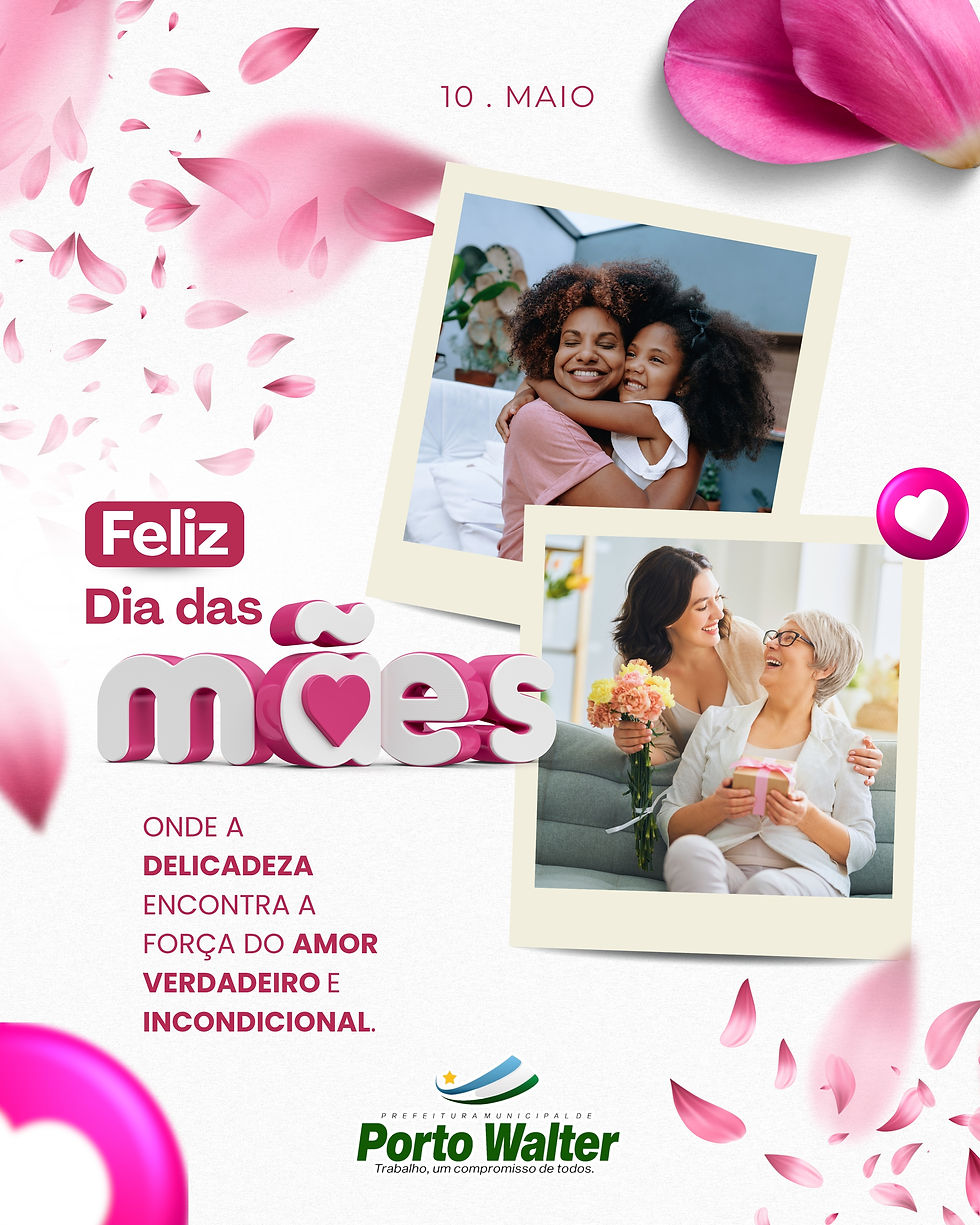 10 de maio: Um feliz Dia das Mães!