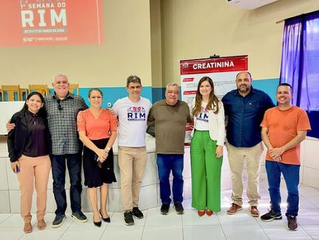 Presidente Ivoneide Bernardino participa da abertura da 1ª Semana do rim
