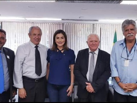 Sebastião Correia cumpre agenda em Brasília e garante recursos para Rodrigues Alves