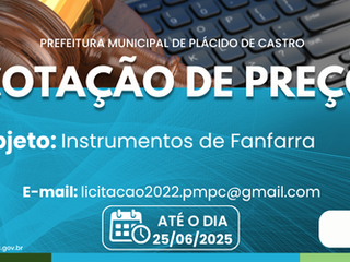 Cotação de Preço - Aviso de Cotação de Preço