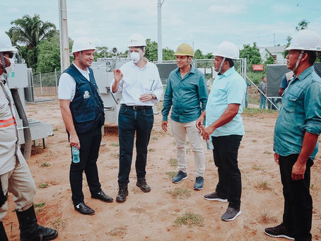 Naudo Ribeiro prestigia inauguração da usina fotovoltaica da Vila Restauração