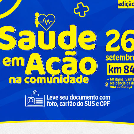Prefeitura de Brasiléia leva atendimentos de saúde e cidadania à comunidade do km 84 e Ramal Santa Luzia