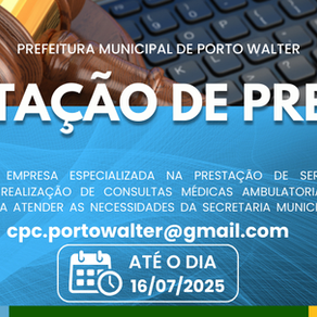 Cotação de Preço - Aviso de Cotação de Preço 