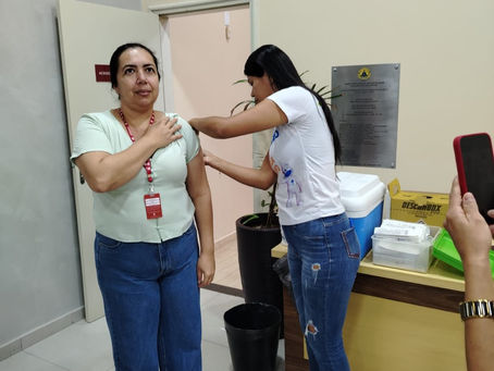 Prefeitura de Assis Brasil realiza ação de saúde no Fórum da Comarca