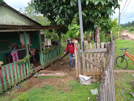 AÇÃO DE BLOQUEIO CONTRA DENGUE EM VILA CAMPINAS