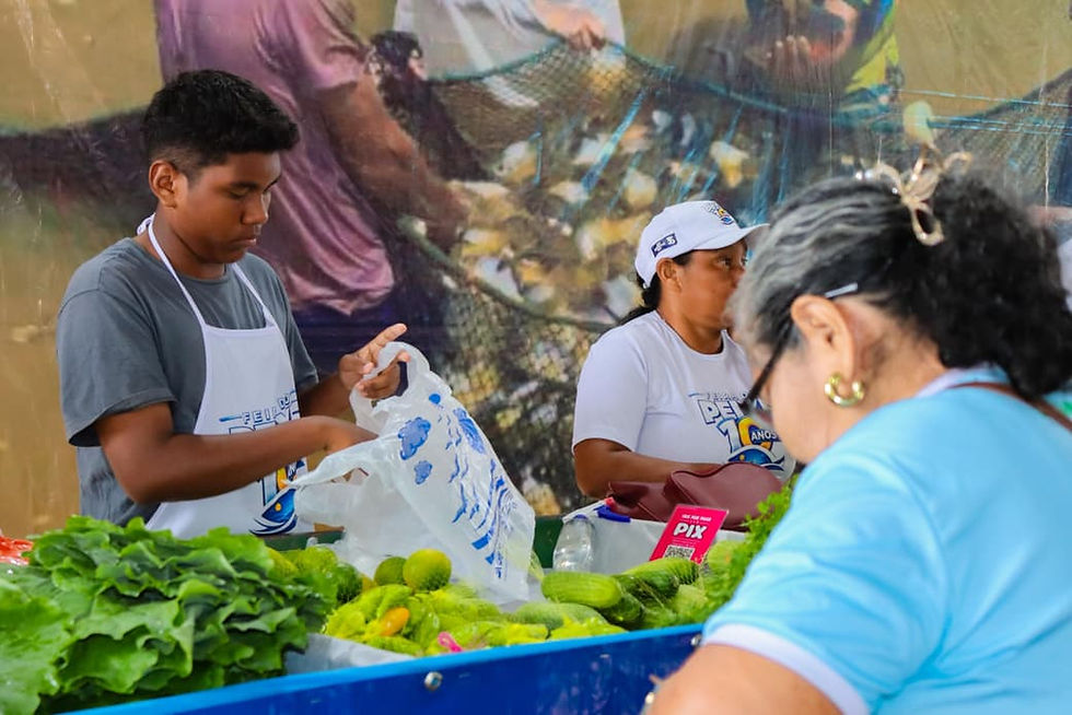 Prefeitura de Brasiléia e Sebrae iniciam a 10ª edição da Feira do Peixe na fronteira com 20 toneladas de peixe 
