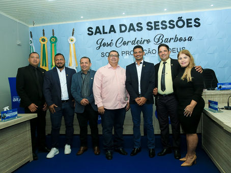 Vice-prefeito Carlinhos do Pelado leva mensagem governamental à Câmara de Brasiléia