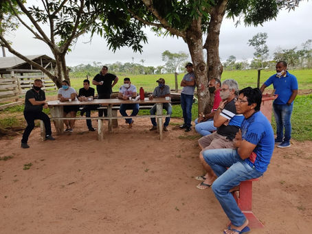 Manoel Maia e Richard realizam reunião com produtores do leite NO PA ALCOOBRÁS