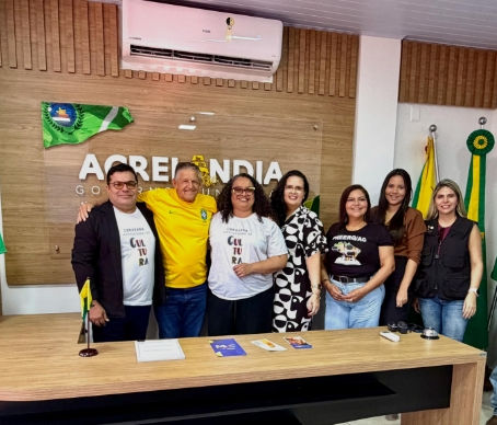 Em ritmo de crescimento, cultura de Acrelândia recebe Caravana Institucional e articula novas parcerias