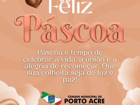 05 de Abril: Feliz Páscoa!