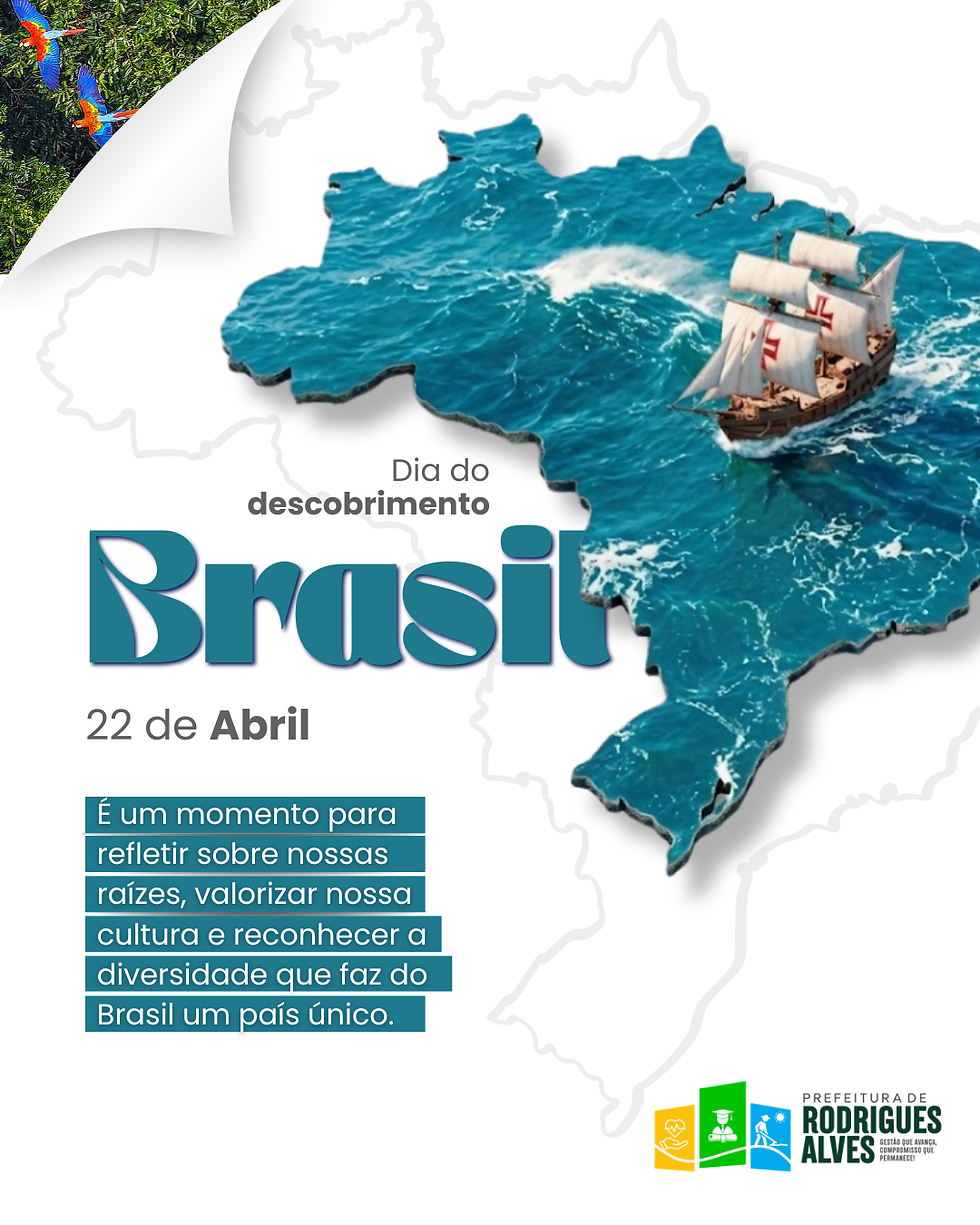 22 de abril: Dia do descobrimento do Brasil