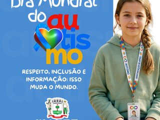 02 de abril: Dia Mundial do Autismo