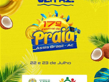 O 17º Festival de praia de Assis Brasil 2023