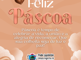 05 de abril: Feliz Páscoa! 