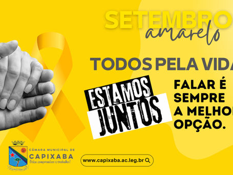 Campanha Setembro Amarelo