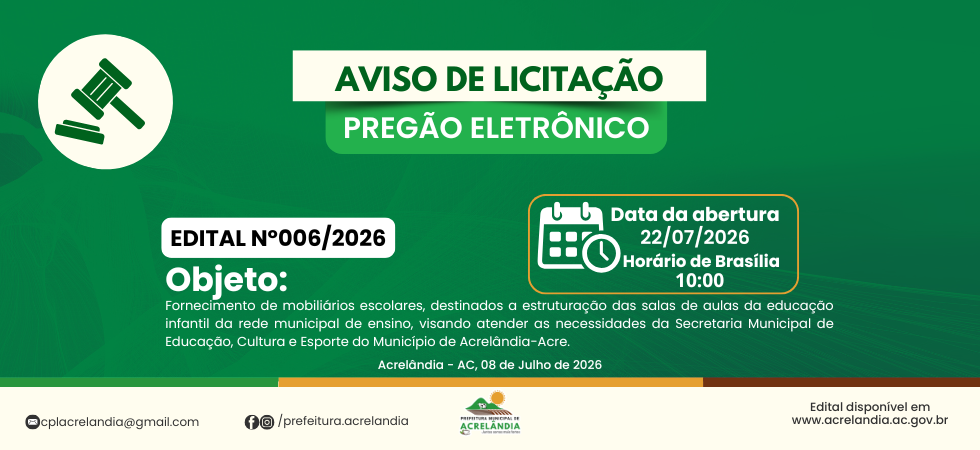 Fornecimento de mobiliários escolares