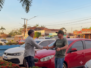 Prefeito Graia recebe Senador Márcio Bittar em Acrelândia para vistoriar área da futura Trilha Ecológica