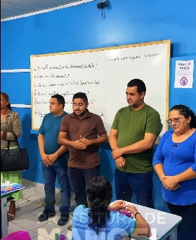 Prefeito em exercício e vereadores continuam visitas nas escolas da rede municipal