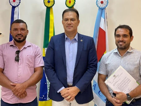 Prefeito de Jordão visita TCEAC e recebe orientações para fechamento do exercício 2023