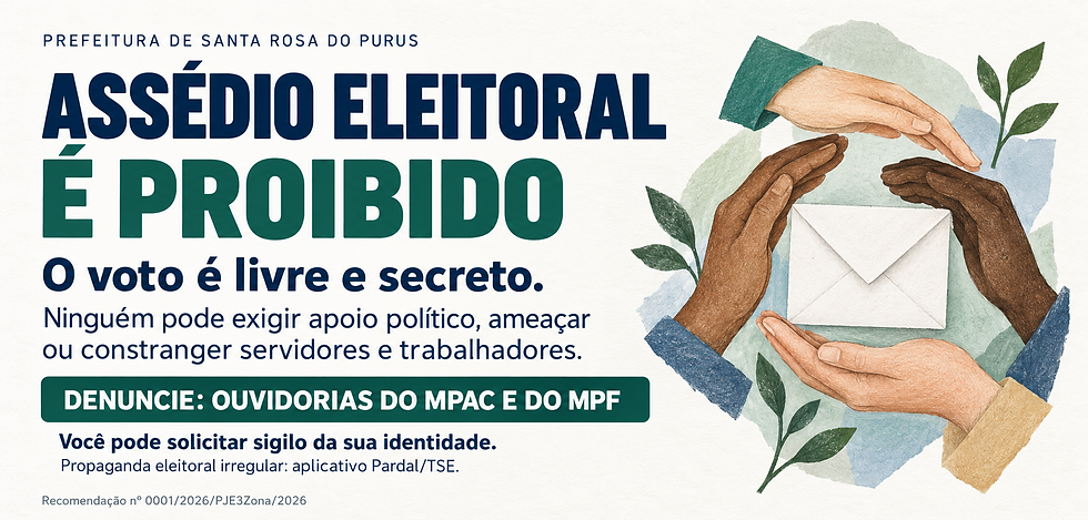Assédio eleitoral é Proibido!