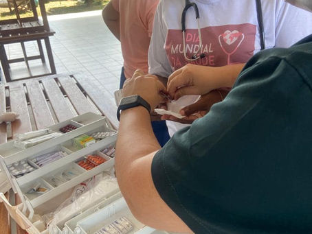 Semusa, permanece monitorando saúde e assistindo moradores nos abrigos.