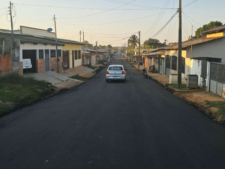Prefeitura conclui asfaltamento nas ruas Piauí e Antônio Carlos Pereira, em Sena Madureira