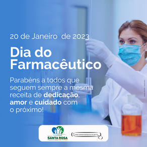 20 de janeiro: Dia Nacional do Farmacêutico