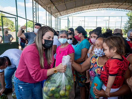 Em Brasileia 240 famílias são beneficiadas com cestas do PAA e com programa Panela Cheia Salva