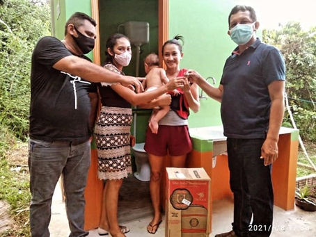 Prefeitura de Marechal Thaumaturgo conclui a entrega de módulos sanitários