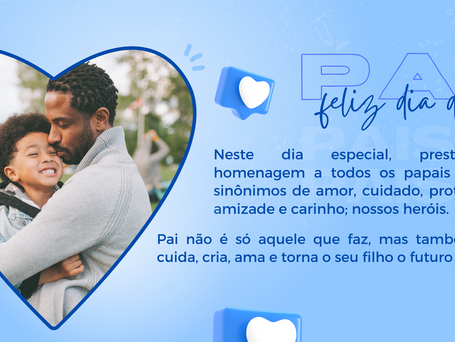 Feliz dia dos pais