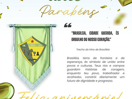 Parabéns, Brasiléia, pelos seus 115 anos!
