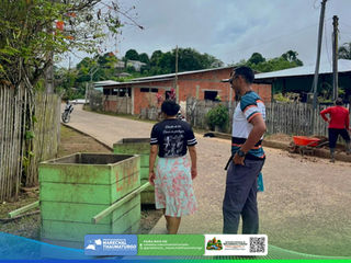 Secretaria de Meio Ambiente vistoria pontos de coleta e avalia realocação de lixeiras