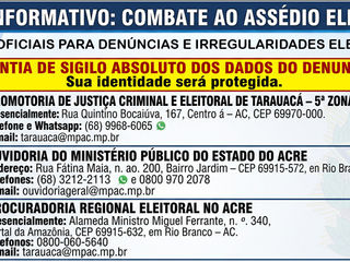 Combate ao Assédio Eleitoral: saiba como denunciar de forma anônima e segura