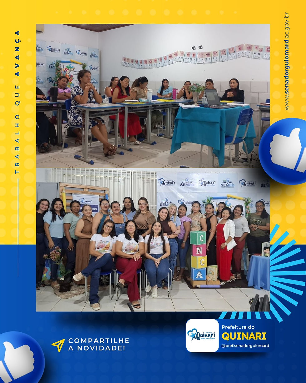 Educação realiza I Encontro Formativo do Compromisso Nacional Criança Alfabetizada