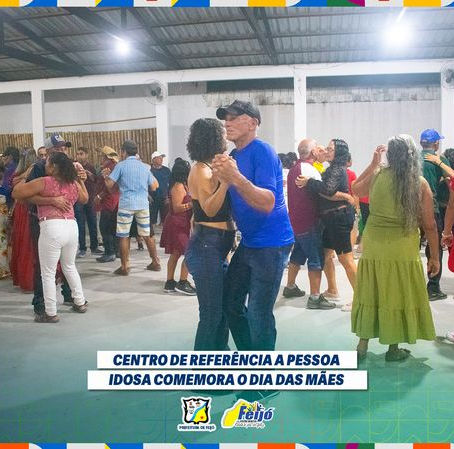 Centro de Referência a Pessoa Idosa comemora Dia das Mães, em junho 2024, com mais de 100 idosos presentes