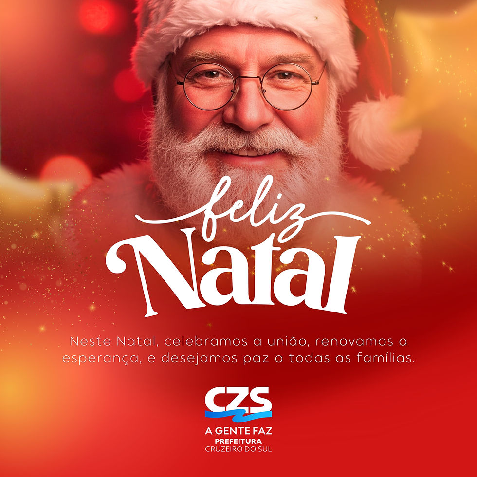 25 de dezembro: Desejamos a todos um Feliz Natal!
