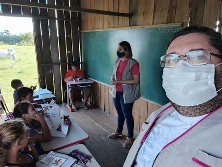 Conselho Tutelar realiza palestras e orientações as crianças na Escola do projeto Pirapora