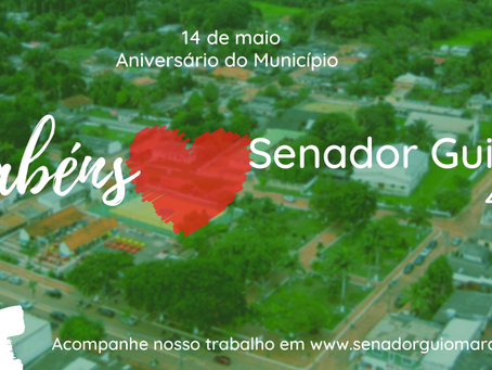 Presidente da Câmara parabeniza o município de Senador Guiomard pelos seus 44 anos