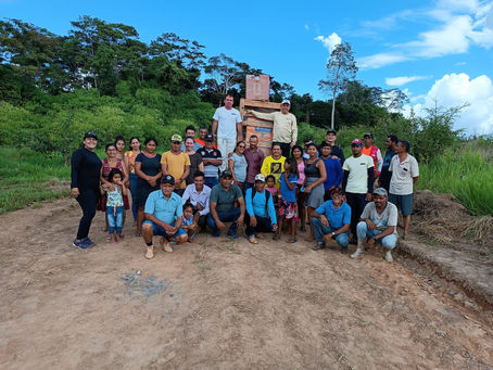 Comunidade Bom Jardim é beneficiada com entrega de ramal e peladeira de arroz