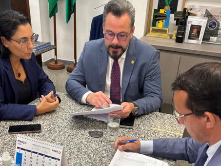 Prefeita Rosana Gomes cumpre agenda em Brasília em busca de recursos para o Quinari