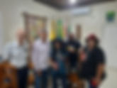 Prefeito Bira Vasconcelos recebe Nazaré Pereira em Xapuri