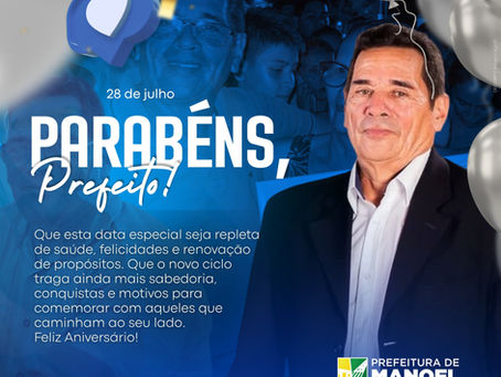Parabéns, Prefeito!